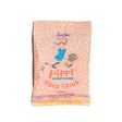 A pink bag of Pippi Longstocking Gold Coins Swedish Candy (4.2oz/120g), featuring tropical sour vegan and gluten-free coins, with Pippi Longstocking illustrated on the front.