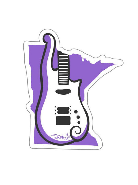 Sticker: Guitar Minnesota