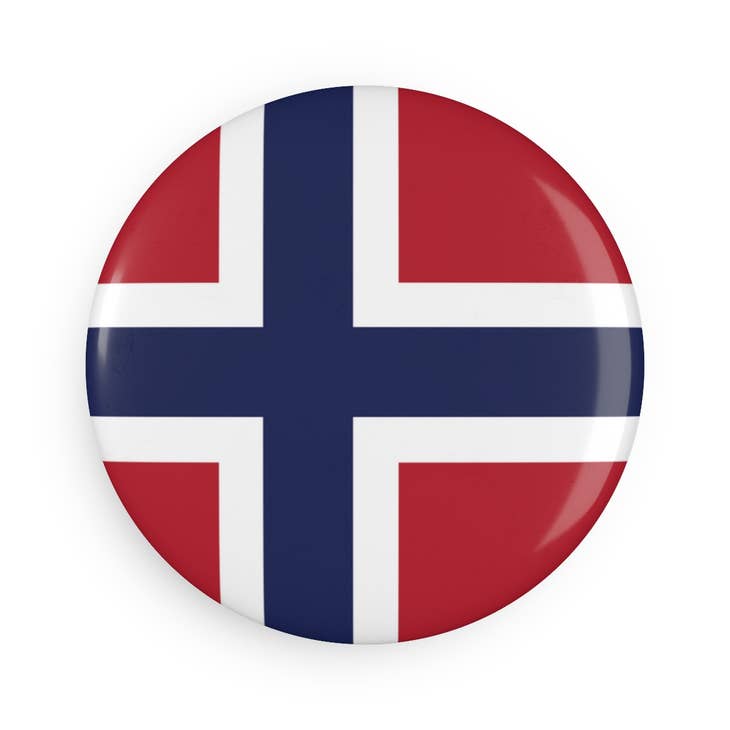 Magnet: Norwegian Flag Mini Magnet