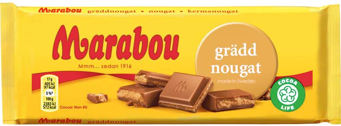 Candy: Marabou - Grädd Nougat (100g)