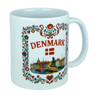 Mug: Denmark Nyhavn Ceramic Mug (11 oz Capacity)