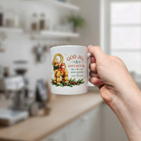 Mug: God Jul Yule Goat Ceramic Mug (11 oz Capacity)