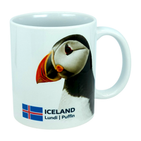 Mug: Iceland National Animal Puffin Ceramic Coffee Mug (11 oz Capacity)