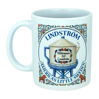 Mug: Lindstrom America's Little Sweden Ceramic Coffee Mug (11 oz)