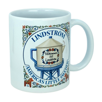 Mug: Lindstrom America's Little Sweden Ceramic Coffee Mug (11 oz)