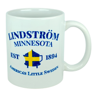 Mug: Lindstrom Minnesota America's Little Sweden Ceramic Mug (11 oz Capacity)
