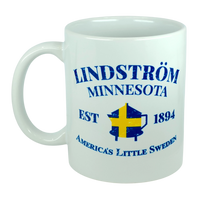 Mug: Lindstrom Minnesota America's Little Sweden Ceramic Mug (11 oz Capacity)
