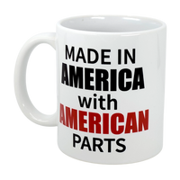 Mug: Made in America with American Parts Ceramic Mug (11 oz)