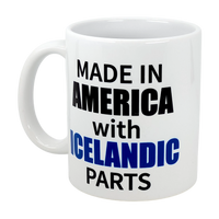 Mug: Made in America with Icelandic Parts Ceramic Mug (11 oz)