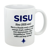 Mug: Sisu Finnish Word Definition Ceramic Mug (11 oz)