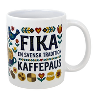 Mug: Swedish Fika Traditions Wraparound Ceramic Mug (11 oz)