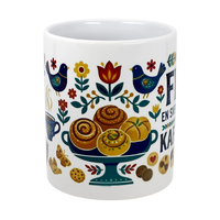 Mug: Swedish Fika Traditions Wraparound Ceramic Mug (11 oz)