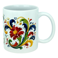 Mug: There's No Place Like Home Rosemaling Ceramic Mug (11 oz)