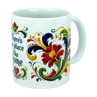 Mug: There's No Place Like Home Rosemaling Ceramic Mug (11 oz)
