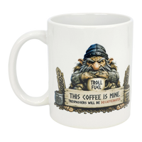 Mug: Troll Fuel Ceramic Coffee Mug (11 oz Capacity)