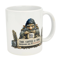 Mug: Troll Fuel Ceramic Coffee Mug (11 oz Capacity)