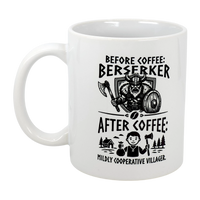Mug: Viking Berserker Before Coffee Ceramic Mug (11 oz)