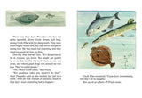 In The Curious Fish by Elsa Beskow, a childrens picture book, Aunt Flounder cautions Flash as they encounter illustrations of a curious fish, including a flounder and pike.