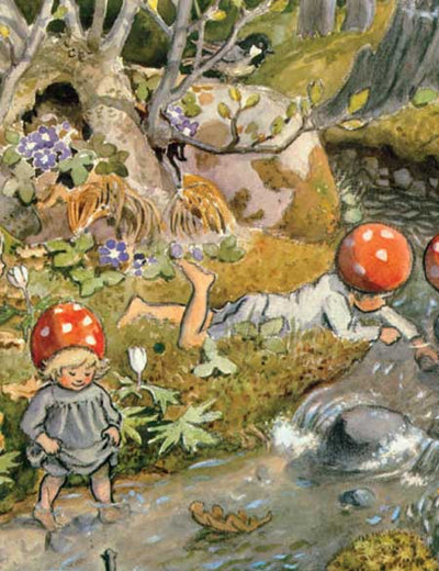 Gift Cards: Elsa Beskow Children of the Forest Gift Cards 10 cards, 2 images