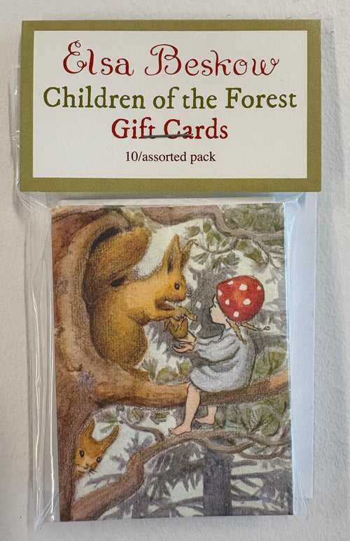 Gift Cards: Elsa Beskow Children of the Forest Gift Cards 10 cards, 2 images