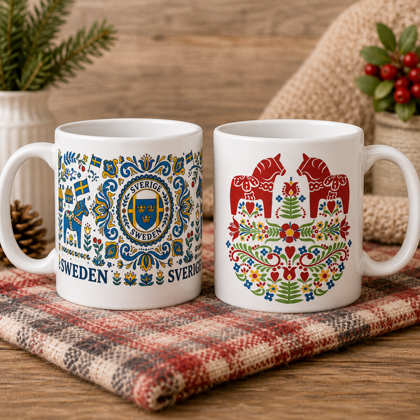 Nordic Animal Mugs by Northstar Mugs