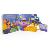 The Book: Peak a Flap God 12 Chunky Flaps is a bedtime board book with flaps, featuring prayers and reminders of God’s love as families prepare for sleep. Perfect for little ones to enjoy before bed.