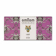 OmNom Lakkris + Sea Salt is a 60g Icelandic white chocolate bar with licorice and sea salt, from Reykjavik. Bold flavors come wrapped in a striking package with an abstract geometric animal design and illustrated pattern.