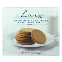 Cookies: Lars Own - Swedish Ginger Snaps Box (10.5 oz Box)