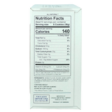 White box with nutrition facts, ingredients, serving size of 6 Swedish Ginger Snaps cookies (140 calories), and Chicago Importing Company contact details printed on the side.