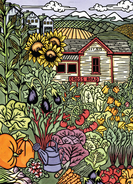 Puzzle: From Garden to Market 500 Piece Signature Series Jigsaw Puzzle by Sarah Angst