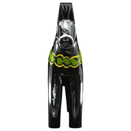 Dala Horse: Black Swedish Dala Horse | Handcrafted by Grannas A. Olsson in Sweden