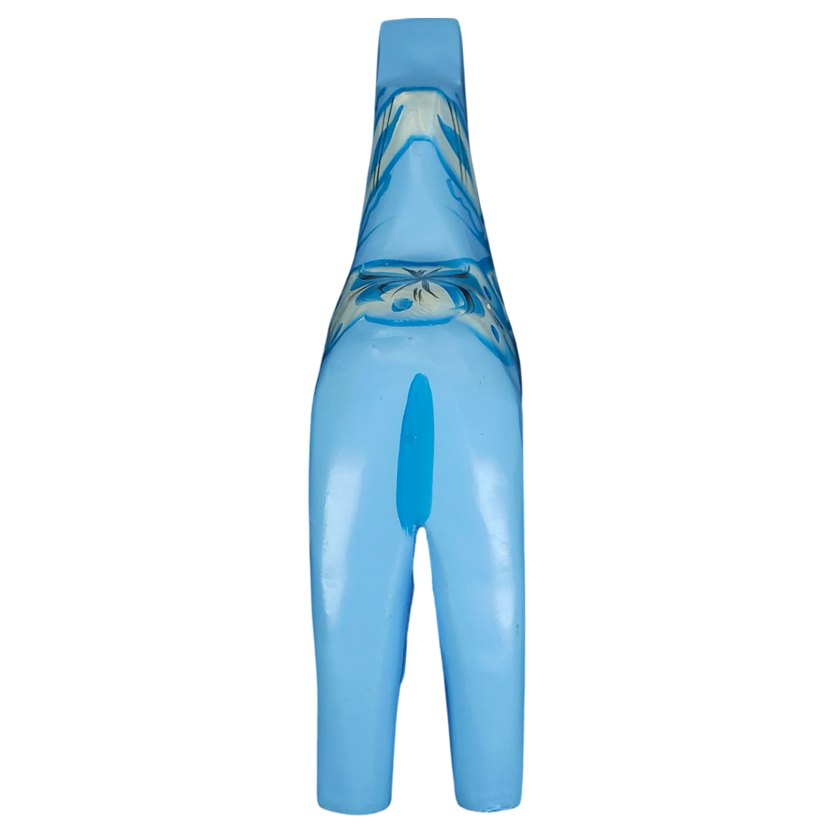 Dala Horse: Baby Blue Swedish Dala Horse | Grannas A. Olsson | Handcrafted in Sweden (10 cm / 4 inches)