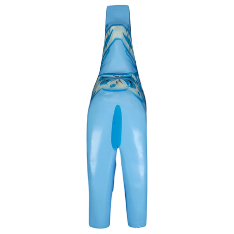 Dala Horse: Baby Blue Swedish Dala Horse | Handcrafted by Grannas A Olsson in Sweden (10 cm / 4 inches)
