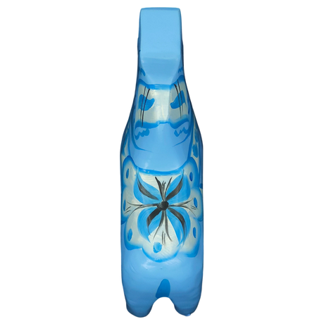 Dala Horse: Baby Blue Swedish Dala Horse | Handcrafted by Grannas A Olsson in Sweden (10 cm / 4 inches)