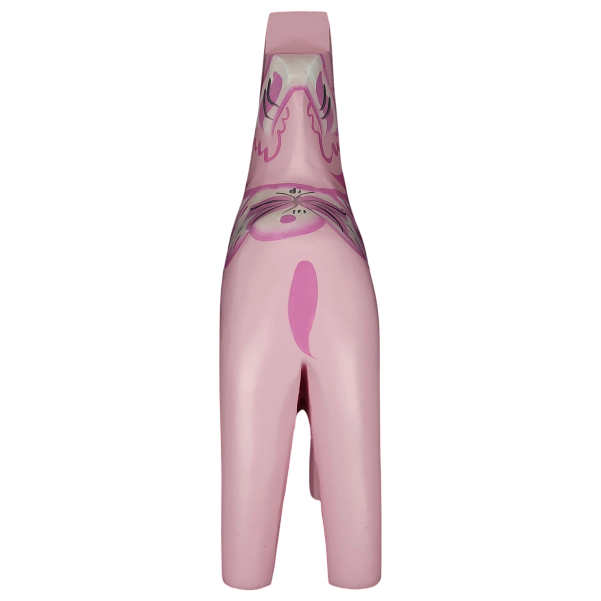 Dala Horse: Baby Pink Swedish Dala Horse | Handcrafted by Grannas A. Olsson in Sweden 10cm - 4"