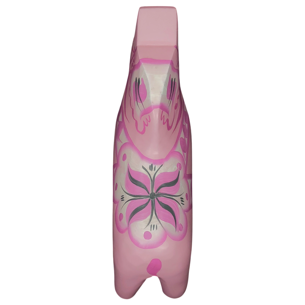 Dala Horse: Baby Pink Swedish Dala Horse | Handcrafted by Grannas A. Olsson in Sweden 10cm - 4"