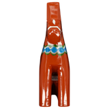 Dala Horse: Sitting Red Swedish Dala Horse | Handcrafted by Grannas A Olsson in Sweden