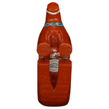 Dala Horse: Sitting Red Swedish Dala Horse | Handcrafted by Grannas A Olsson in Sweden