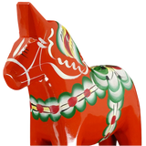 Dala Horse: Red Swedish Dala Horse | Handcrafted by Grannas A. Olsson in Sweden