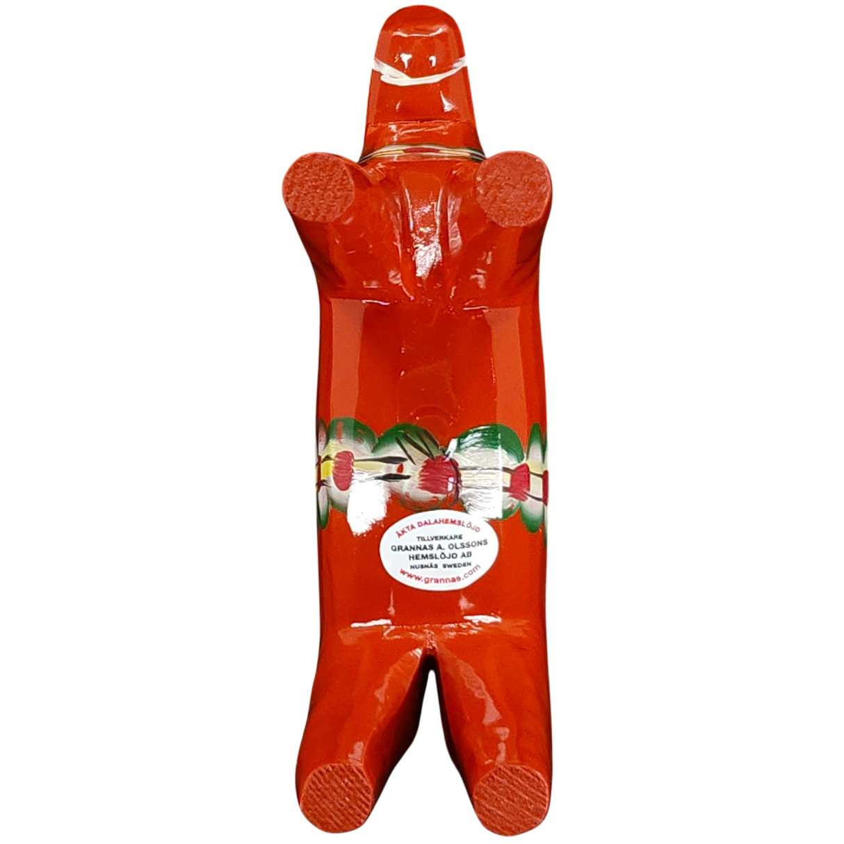 Dala Horse: Red Swedish Dala Horse | Handcrafted by Grannas A. Olsson in Sweden