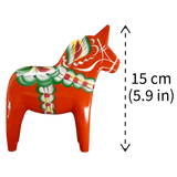 Dala Horse: Red Swedish Dala Horse | Handcrafted by Grannas A. Olsson in Sweden