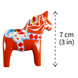 Dala Horse: Red Swedish Dala Horse | Handcrafted by Grannas A. Olsson in Sweden