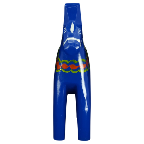 Dala Horse: Blue Swedish Dala Horse | Handcrafted by Grannas A. Olsson in Sweden