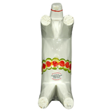 Dala Horse: White Swedish Dala Horse with Multi-Color Kurbits | Handcrafted by Grannas A. Olsson in Sweden