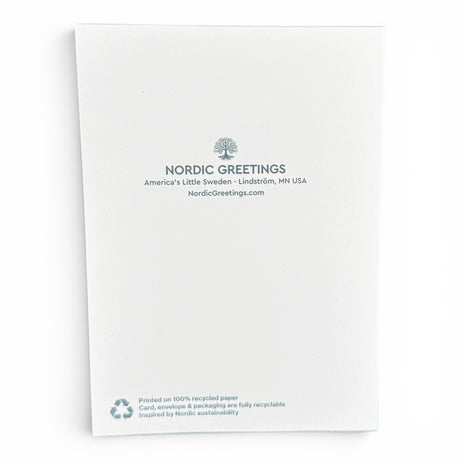 Greeting Card: Greetings from Lindström, MN Blank Greeting Card
