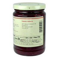 Food: Hafi Wild Swedish Lingonberry Preserves | Authentic Specialty Jam (14.1 oz Jar)