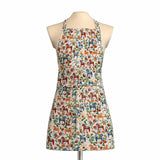 Apron: Leksand Mini Swedish Dala Horse Apron (Adjustable Cotton with Pocket)