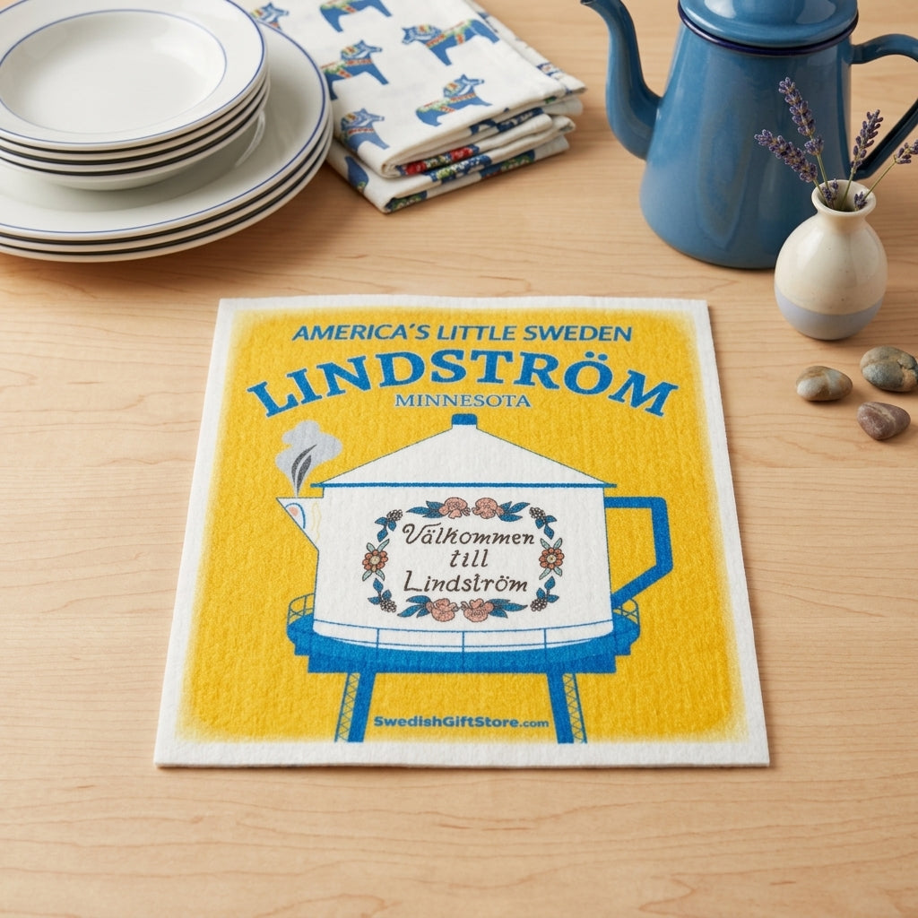 Dishcloth: Lindström Water Tower