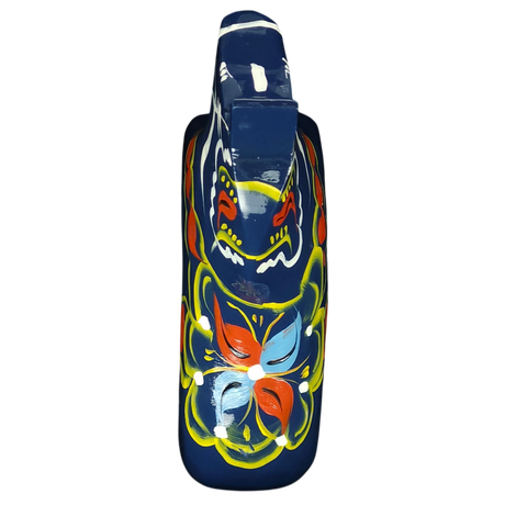 Dala Horse: Blue Swedish Dala Horse Dark Blue | Handcrafted by Nils Olsson in Sweden