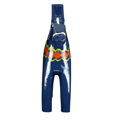Dala Horse: Dark Blue Swedish Dala Horse | Handcrafted by Nils Olsson in Sweden